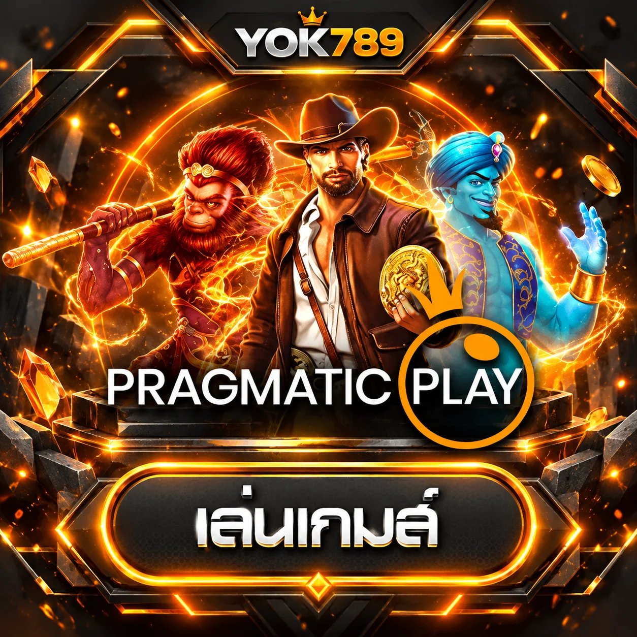 การ์ดทดลองเล่น Pragmatic Play บน YOK789