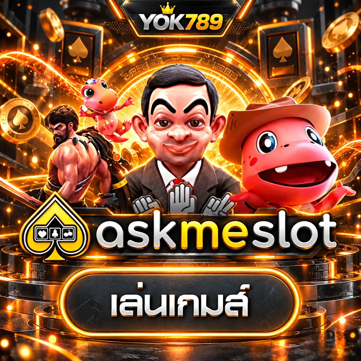 การ์ดทดลองเล่น AskMeSlot บน YOK789